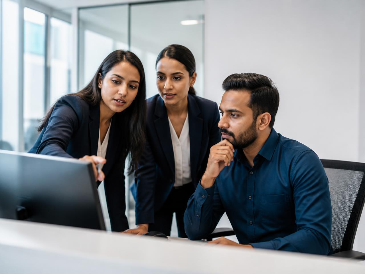 Technical professional joining an existing IT team's workflow