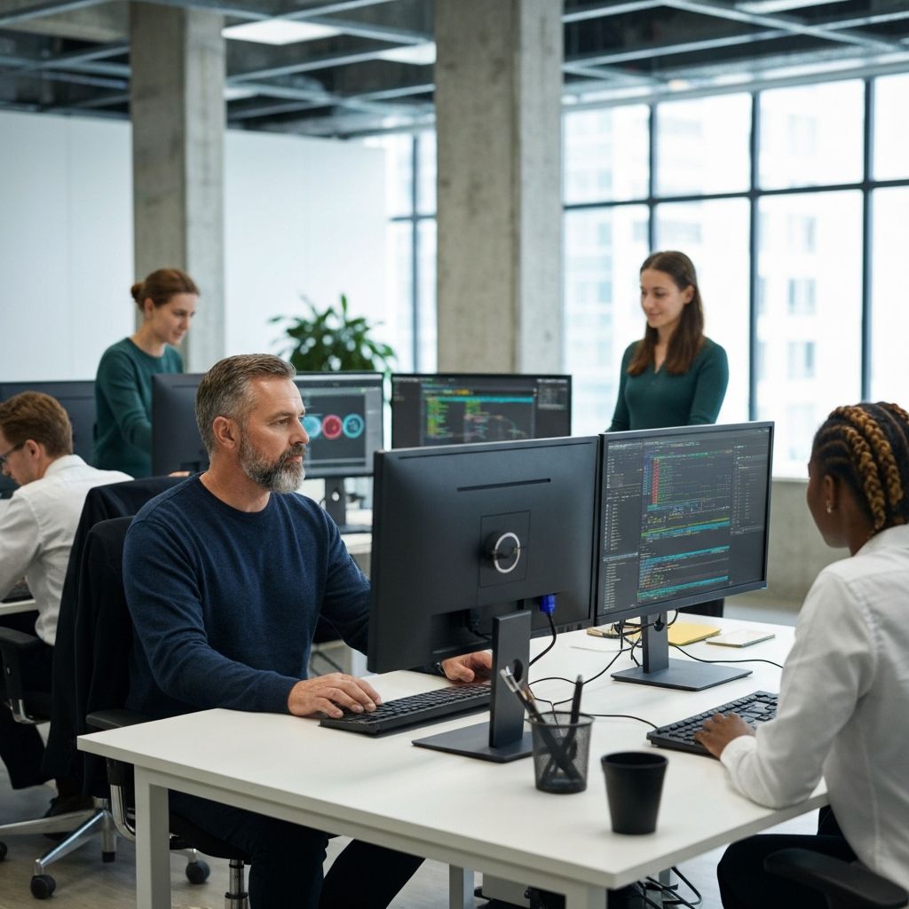 MSPowerhouse team collaborating on IT solutions